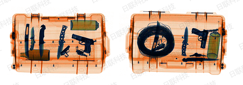 ag公司科技X光机检查图像